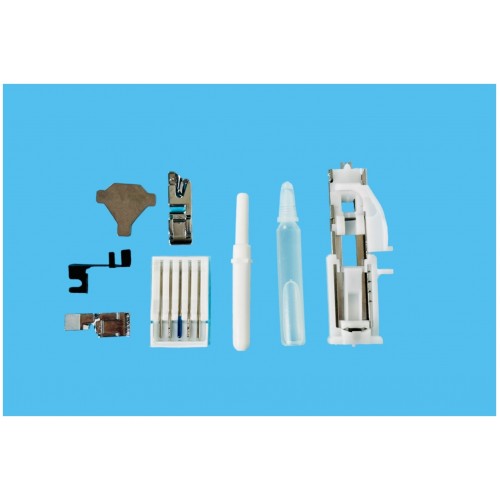 Швейная машина Janome 423S (белый/голубой) 4