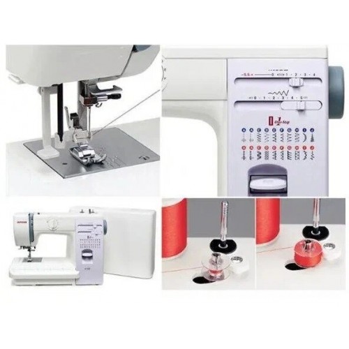 Швейная машина Janome 423S (белый/голубой) 8