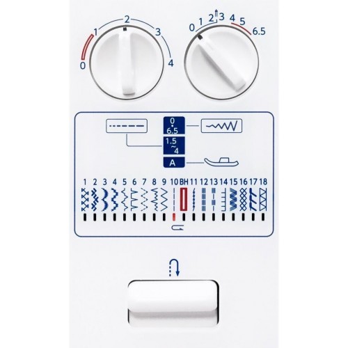 Швейная машина Janome Easy Jeans Heavy Duty 1800 (белый) 7