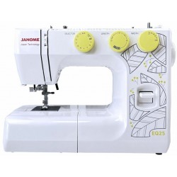 Швейная машина Janome EQ25 (белый/желтый)