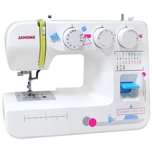Швейная машина Janome Excellent Stitch 18A (белый) 