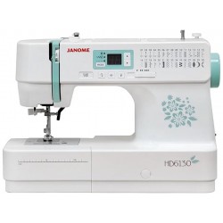 Швейная машина Janome HD6130 (белый/голубой)