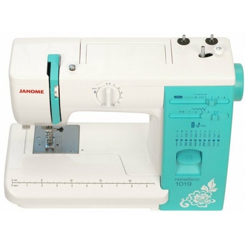 Швейная машина Janome HomeDecor 1019 (белый/бирюзовый) 7