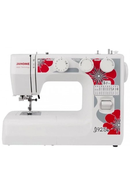 Швейная машина Janome J925s (белый/красный) 1