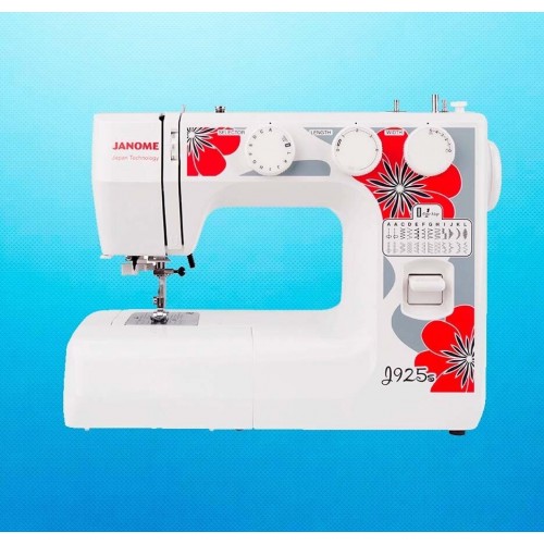 Швейная машина Janome J925s (белый/красный) 8