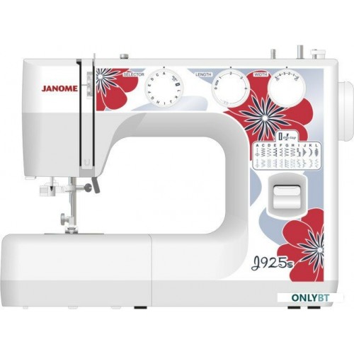 Швейная машина Janome J925s (белый/красный) 9