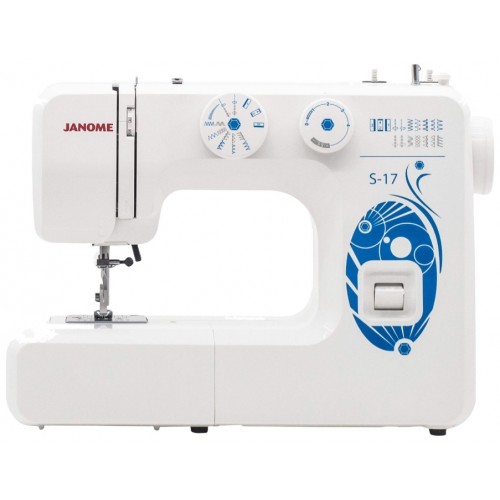 Швейная машина Janome S-17 (белый/голубой) 
