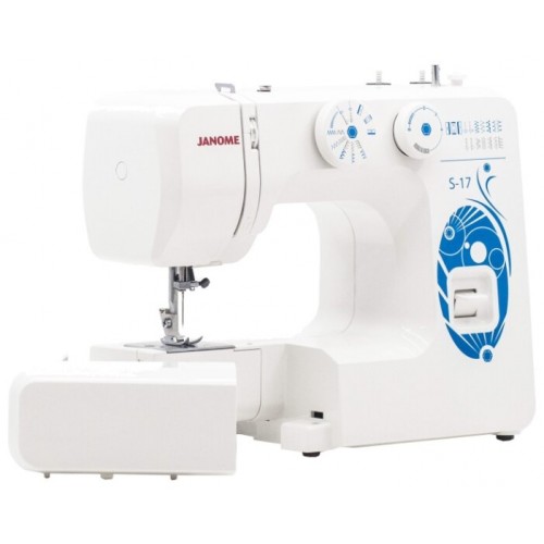 Швейная машина Janome S-17 (белый/голубой) 6