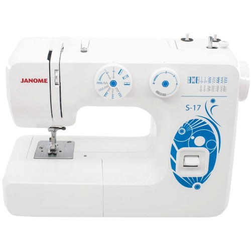 Швейная машина Janome S-17 (белый/голубой) 8