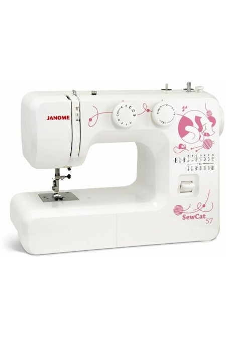 Швейная машина Janome Sew Cat 57 (белый) 