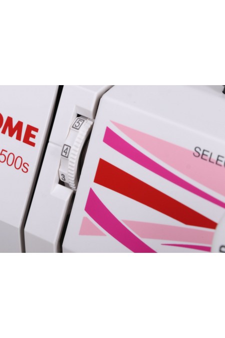 Швейная машина Janome Sew Line 500S (белый/розовый) 8