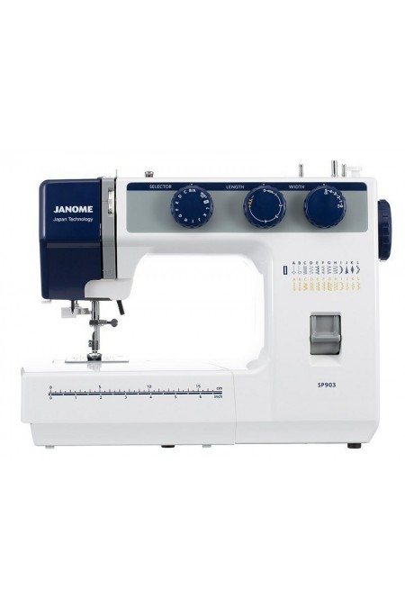 Швейная машина Janome SP903 (белый/синий) 