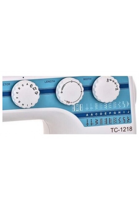 Швейная машина Janome TC 1218 (белый/голубой) 7