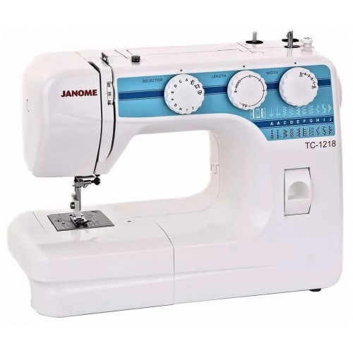 Швейная машина Janome TC 1218 (белый/голубой) 8