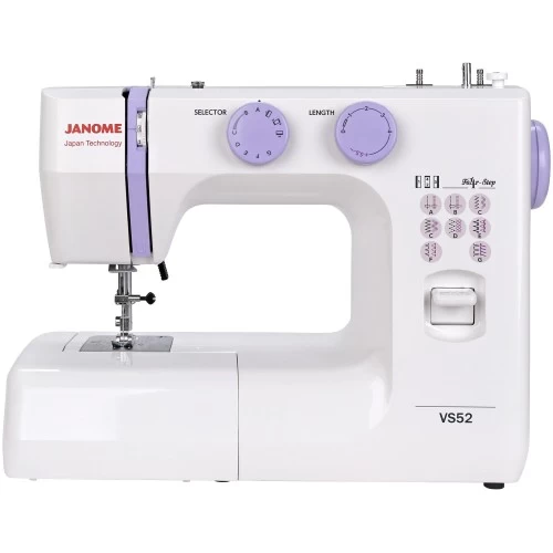 Швейная машина Janome VS 52 (белый/голубой) 