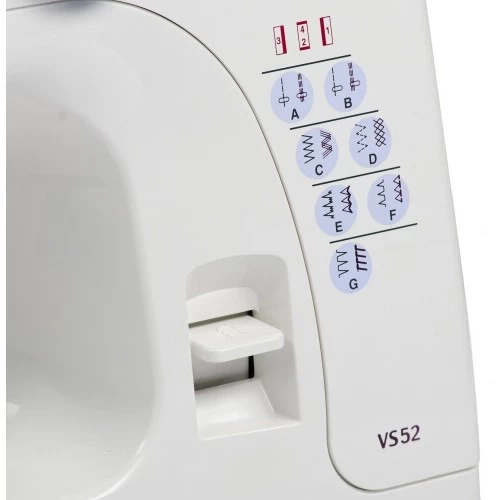 Швейная машина Janome VS 52 (белый/голубой) 5