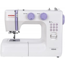 Швейная машина Janome VS 54S (белый/сиреневый)