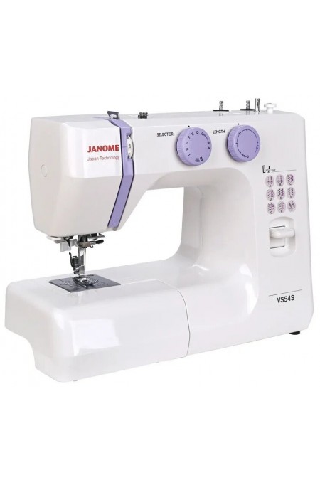 Швейная машина Janome VS 54S (белый/сиреневый) 7