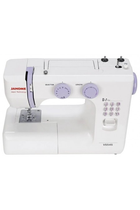 Швейная машина Janome VS 54S (белый/сиреневый) 9