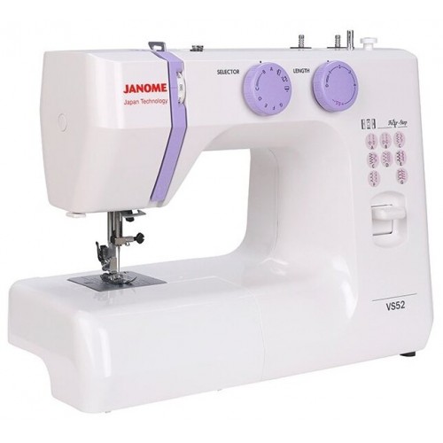 Швейная машина Janome VS52 (белый/сиреневый) 1