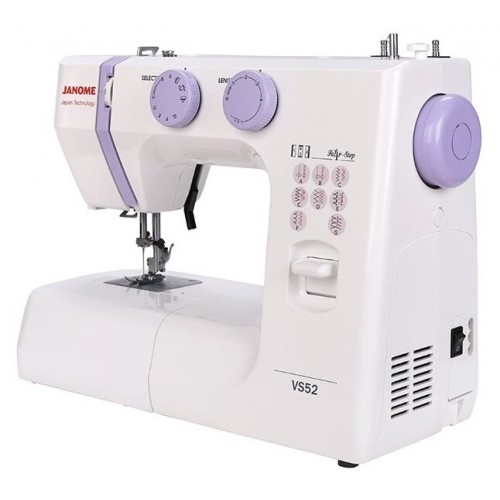 Швейная машина Janome VS52 (белый/сиреневый) 2