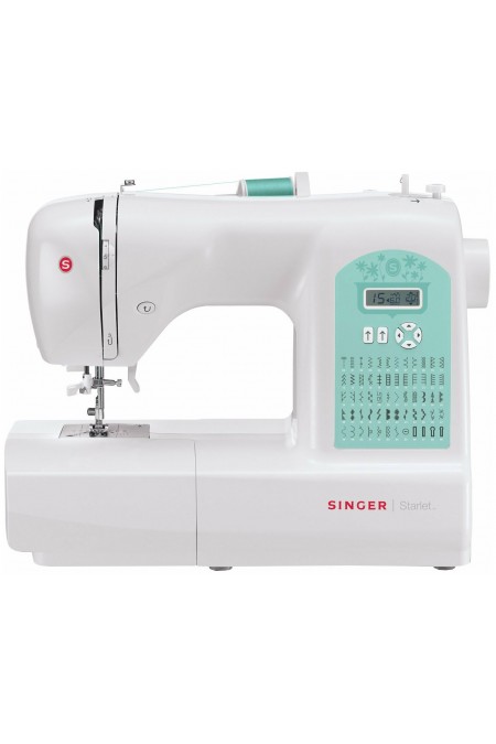 Швейная машина Singer Starlet 6660 (белый/зеленый) 