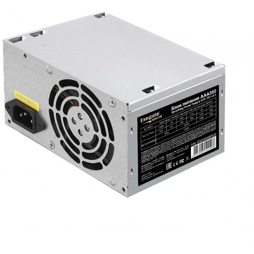 Блок питания ExeGate AAA350 350W (ES259589RUS) (серый) 2
