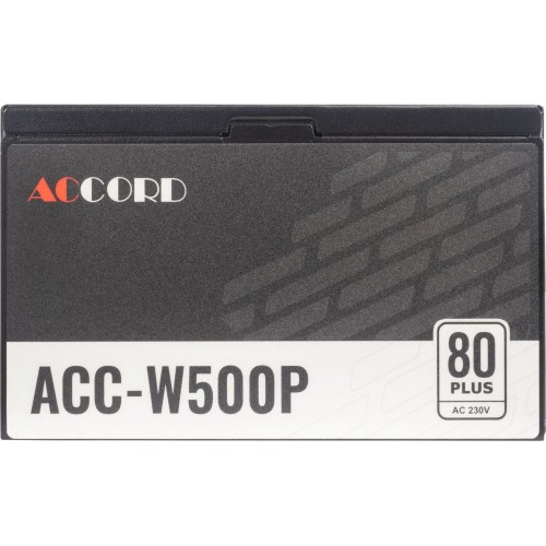 Блок питания Accord ATX ACC-W500P 80 PLUS WHITE 500W (черный) 4