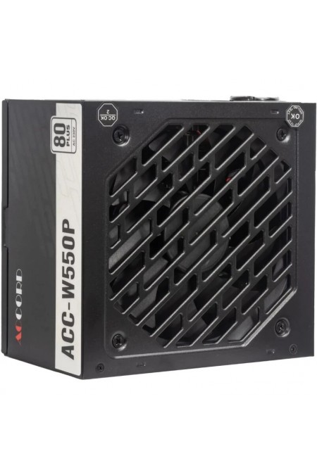 Блок питания Accord ATX ACC-W550P 80 PLUS WHITE 550W (черный) 