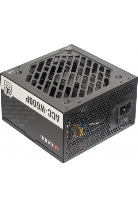 Блок питания Accord ATX ACC-W600P 80 PLUS WHITE 600W (черный) 