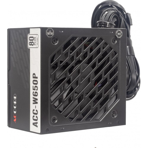 Блок питания Accord ATX ACC-W650P 80 PLUS WHITE RTL 650W (черный) 1
