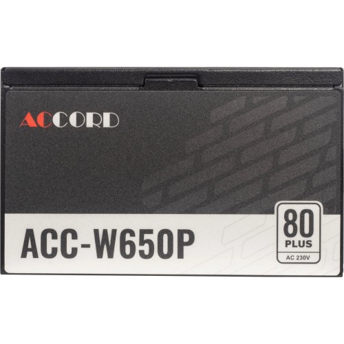 Блок питания Accord ATX ACC-W650P 80 PLUS WHITE RTL 650W (черный) 4