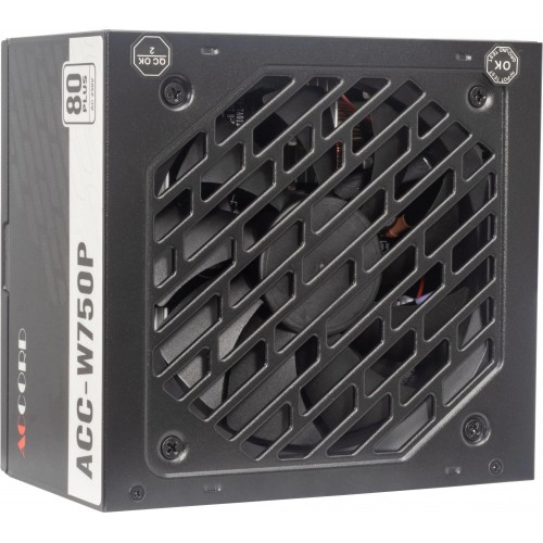 Блок питания Accord ATX ACC-W750P 80 PLUS WHITE RTL 750W (серый) 1
