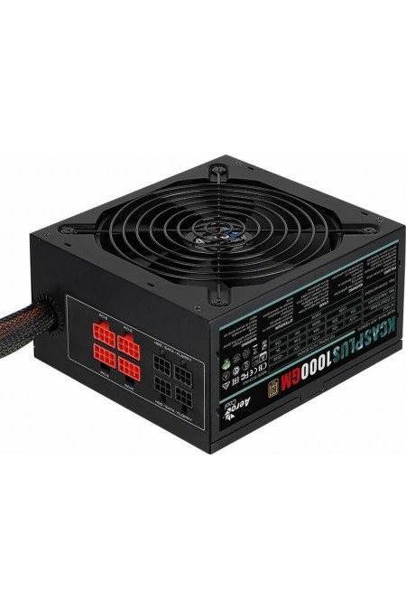 Блок питания Aerocool ATX 1000W KCAS PLUS 1000GM V2 (ACPG-KPK0FEC.12) (черный) 1
