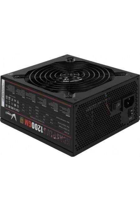 Блок питания Aerocool ATX 1200W KCAS PLUS 1200GM V2 (ACPG-KPK2FEC.12) (черный) 