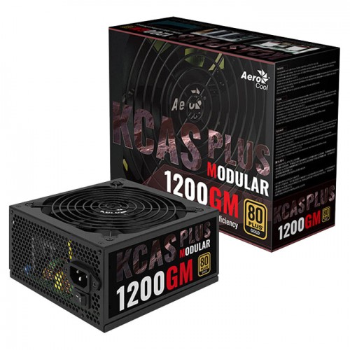 Блок питания Aerocool ATX 1200W KCAS PLUS 1200GM V2 (ACPG-KPK2FEC.12) (черный) 9
