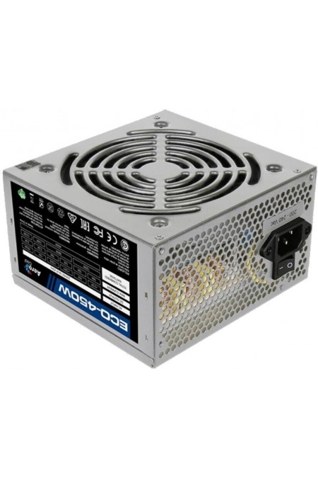 Блок питания Aerocool ECO-450W 450W (серый) 
