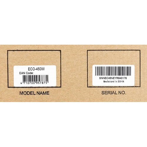 Блок питания AeroCool Eco 450W (серый) 6