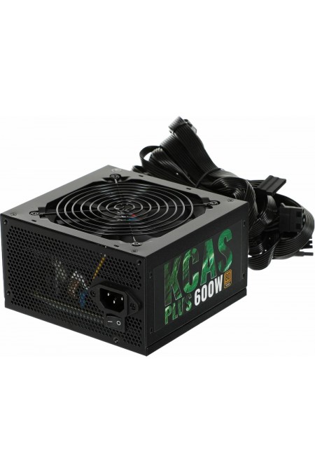 Блок питания AeroCool KCAS PLUS 600W (черный) 
