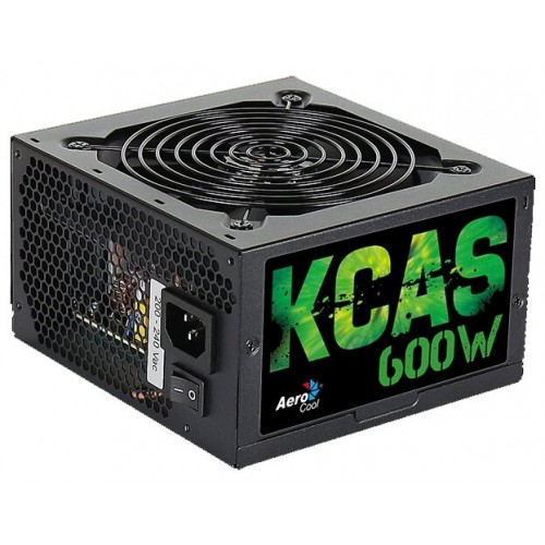 Блок питания AeroCool KCAS PLUS 600W (черный) 