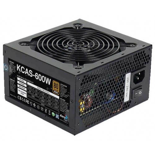 Блок питания AeroCool KCAS PLUS 600W (черный) 1