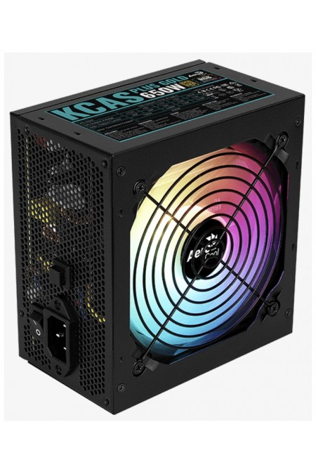 Блок питания AeroCool KCAS PLUS GOLD 650W (черный) 