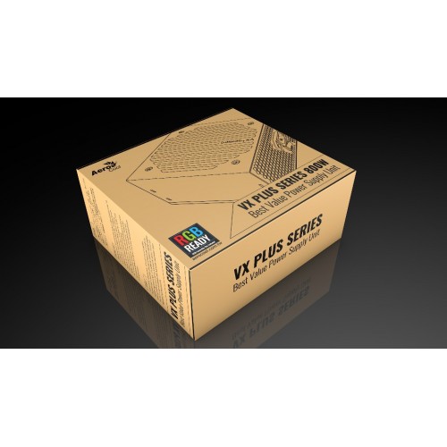 Блок питания AeroCool VX-800 PLUS RGB 800W (4718009150959) (черный) 5