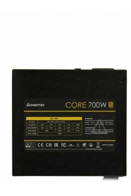 Блок питания Chieftec Core 700W (BBS-700S RTL) (черный) 4