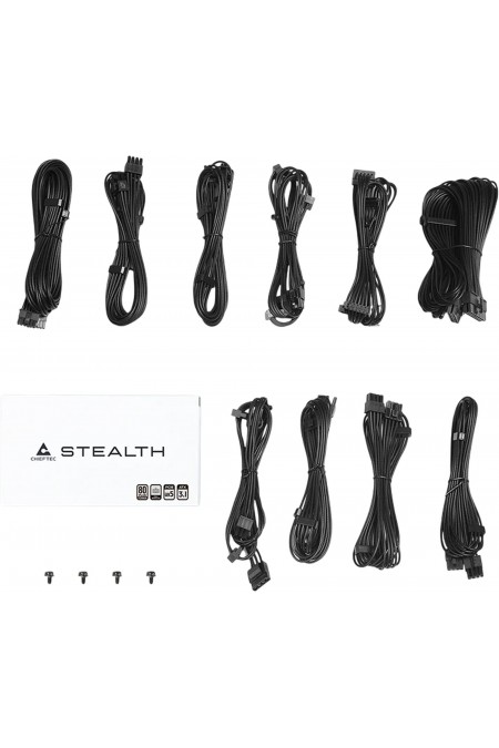 Блок питания Chieftec Stealth SPX-1000-FC (черный) 7