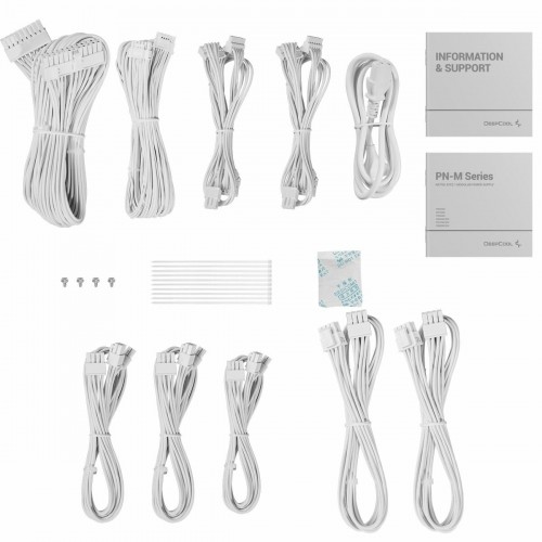 Блок питания Deepcool ATX 750W PN750M (R-PN750M-FC0B-WGEU) (белый) 8