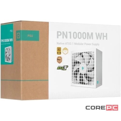 Блок питания Deepcool GAMERSTORM PN1000M WH (белый) 8