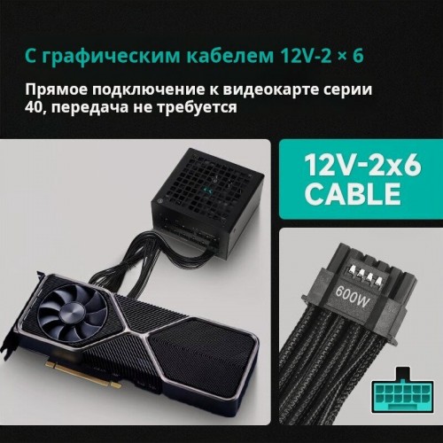 Блок питания Deepcool GamerStorm PQ850G (черный) 8
