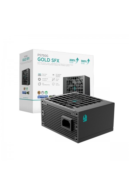 Блок питания Deepcool GamerStorm PS750G-FE (R-PS750G-FE0B-WGEU) (черный) 