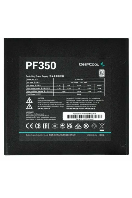 Блок питания Deepcool PF350 350W (черный) 3